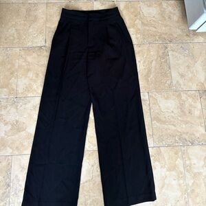 Zara Black Wide Leg Women's Pants